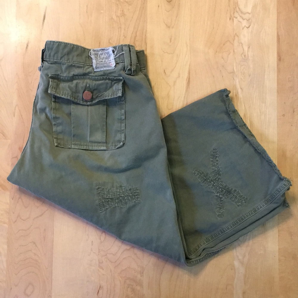 Chip & Pepper Distressed Bermuda Shorts